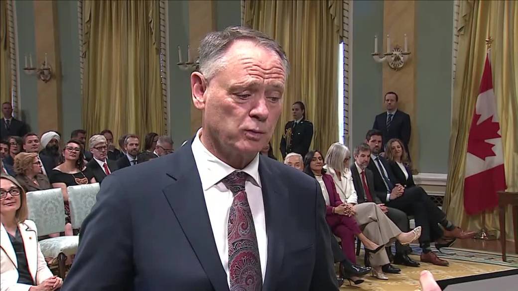 Click to play video: 'Carney cabinet shuffle: McGuinty takes over defence portfolio'