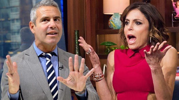 Bethenny Frankel & Andy Cohen