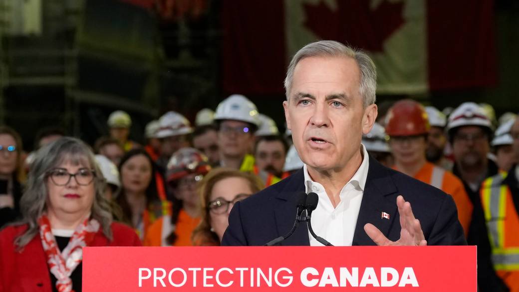 Click to play video: 'Carney vows Canada will meet NATO defence spending target with ‘acceleration of investment’ in military'