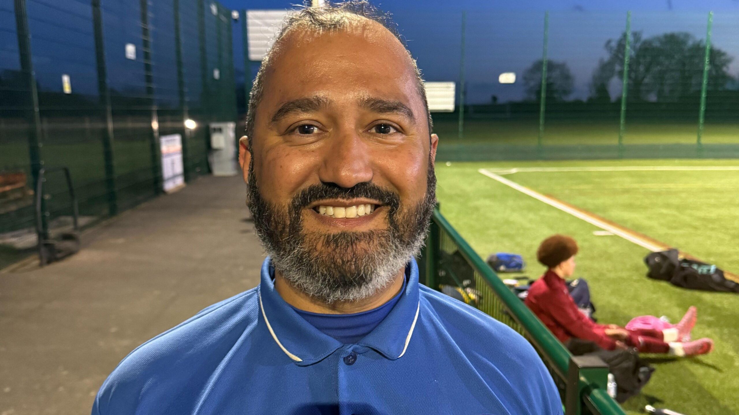 Vik Khanna, Ajay Tavares' former coach at Aylsham FC