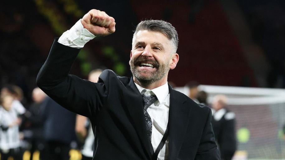 Stephen Robinson won the League Cup with St Mirren earlier this season