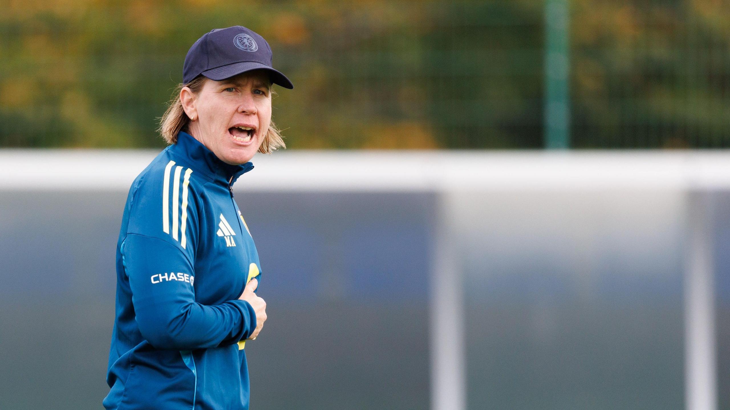 Scotland head coach Melissa Andreatta
