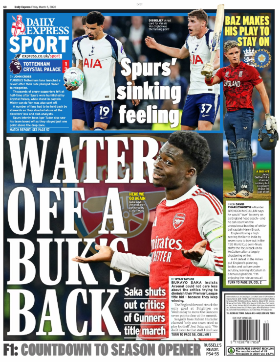 Express back page