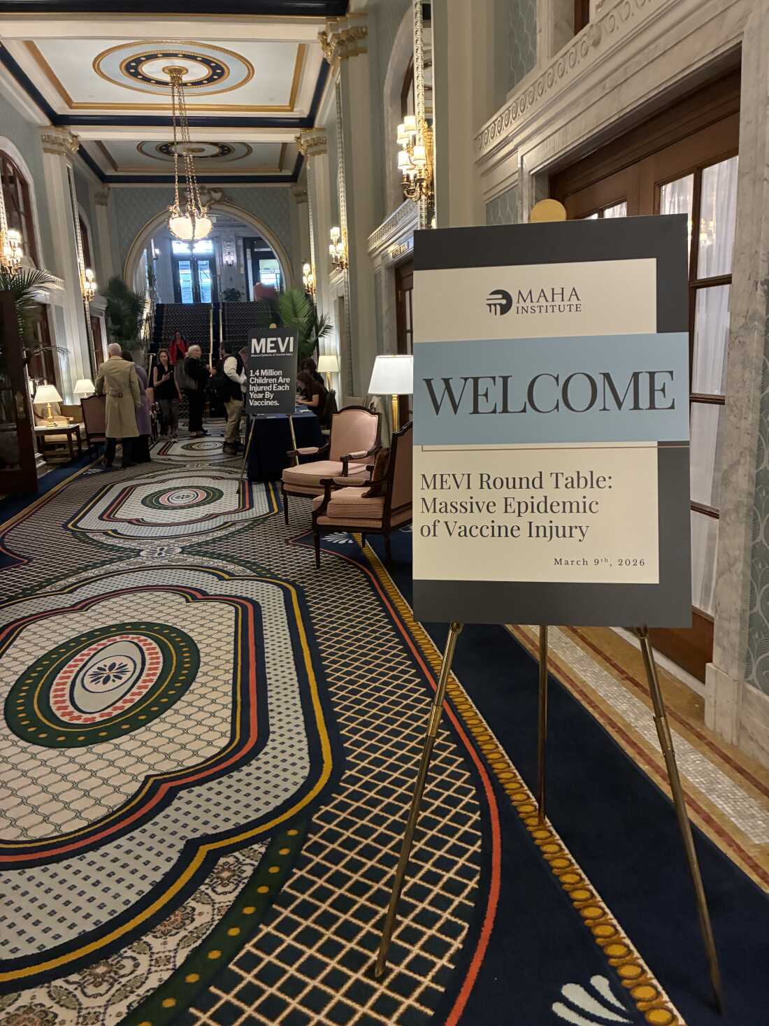 At a meeting of the MAHA Institute in Washington, D.C., speakers said vaccines cause widespread injuries.