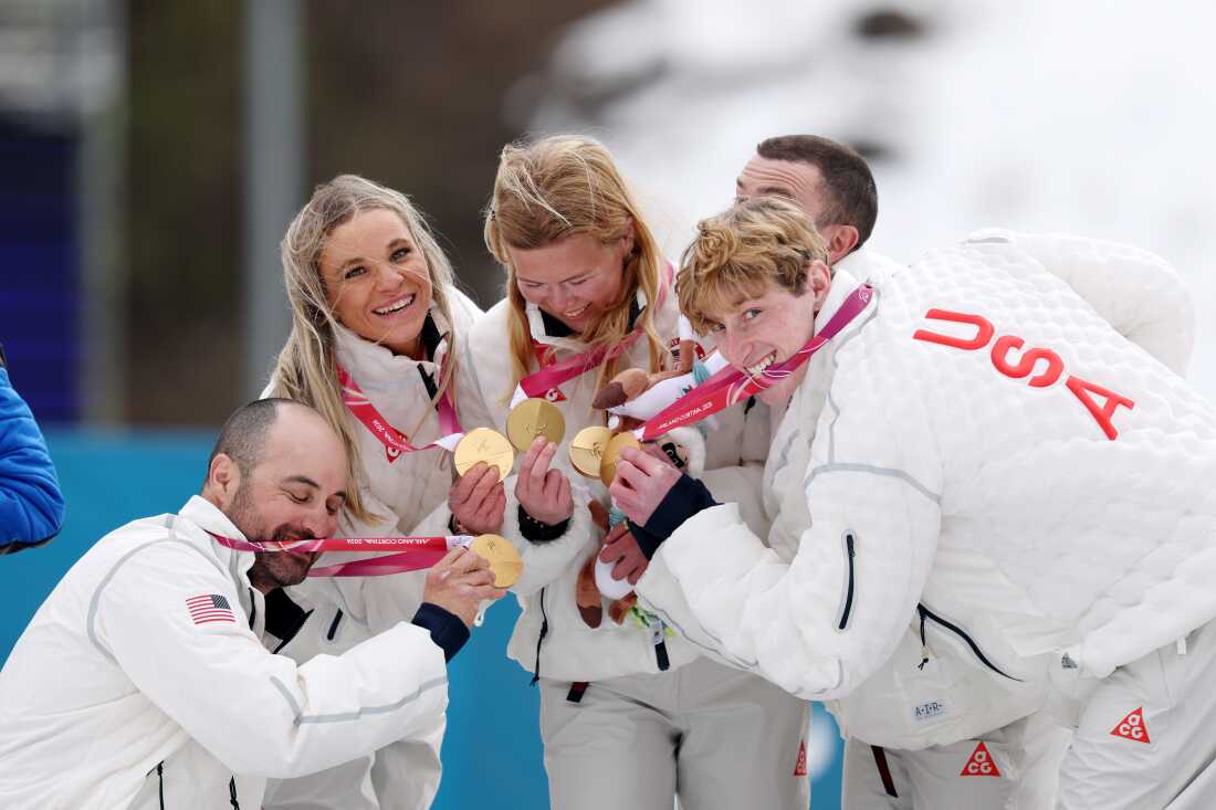 Masters was also part of the U.S. cross-country skiing mixed relay team that won gold for the second Winter Paralympics in a row.